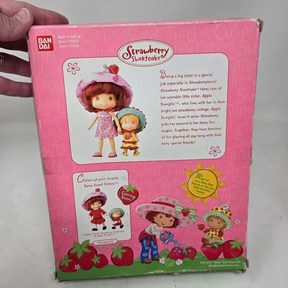 Berry Sweet Sisters STRAWBERRY SHORTCAKE And Apple Dumpling 2002 Summer Lovin' - Picture 10 of 16